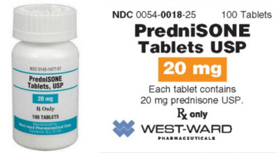 prednisone 20 mg tablet